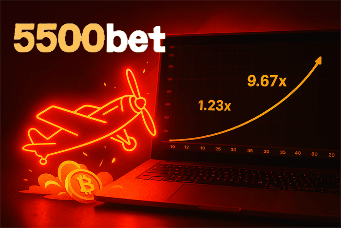 Jogue Crash na 5500BET!