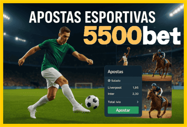 5500BET Esporte - Apostas Esportivas com Odds Altas