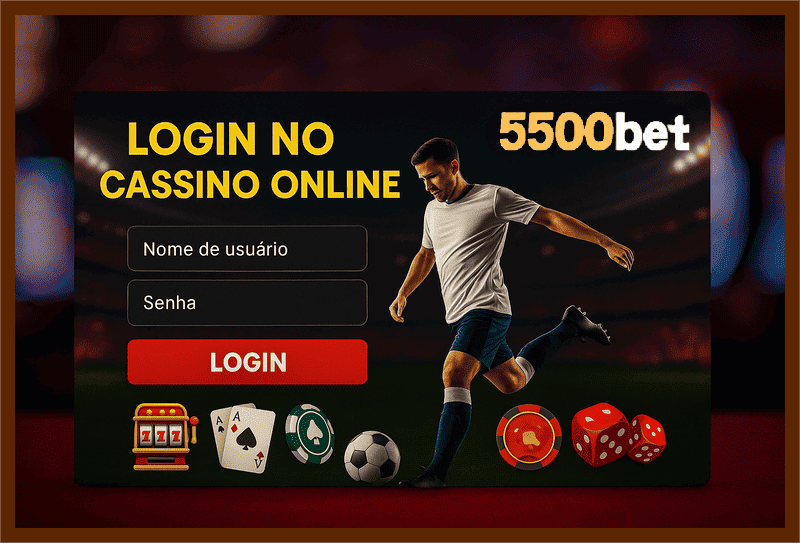Figura 2 do login da 5500BET