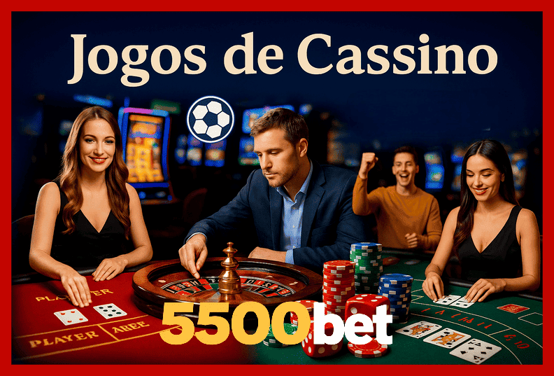 Imagem ilustrativa mostrando a plataforma 5500BET com variedade de jogos online e provedores populares.