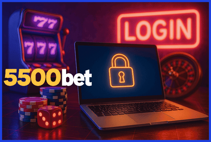 Passo a passo de registro e login na plataforma 5500BET